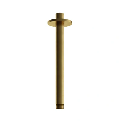 Afbeelding van HotBath Archie Plafondbuis Geborsteld Messing PVD AR452BBP