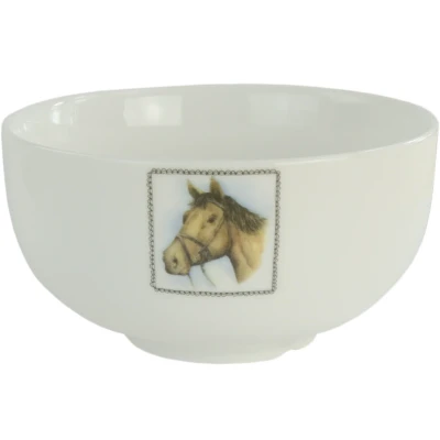 Afbeelding van Hofman Boerenwinkel Kom Paard One Size Kleurloos