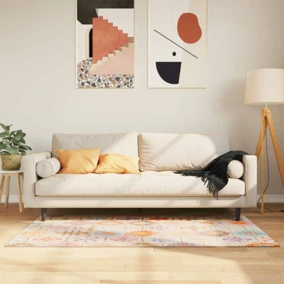 Afbeelding van vidaXL Vloerkleed wasbaar anti slip 80x150 cm meerkleurig