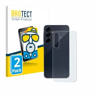 Afbeelding van BROTECT Screenprotector voor Samsung Galaxy A55 5G Enterprise Edition (Achterkant) Folie Beschermfolie matte (2 Stuks)