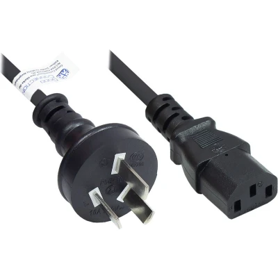 Afbeelding van Good Connections Alcasa P8030 S018 Stroomkabel Zwart 1,8 m Netstekker Type I C13 Koppeling (1.80 m),