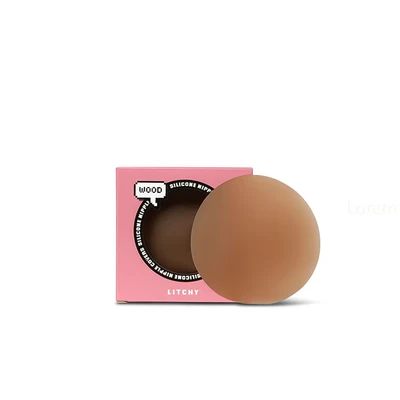 Afbeelding van Litchy Silicone Nipple Covers Wood