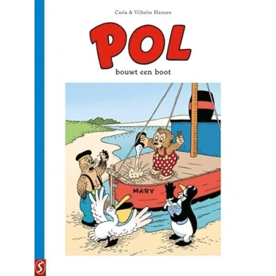 Afbeelding van Pol bouwt een boot