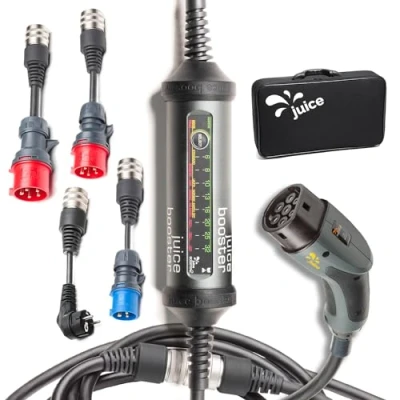 Afbeelding van Juice technology Booster 2 German Traveller Set Mobiel laadstation Type Mode 32 A Aantal aansluitingen 1 22 kW
