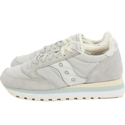 Afbeelding van Saucony JAZZ Triple Sneakers laag, Heren, Maat: 38.5, Grey Leer en textiel