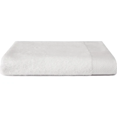 Afbeelding van Douchelaken Pure White Seahorse (70 x 140 cm)
