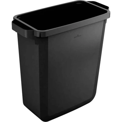 Afbeelding van Durable DURABIN ECO 1800503221 Afvalbak 60 l Kunststof (l x b h) 28.2 cm 590 mm 600 Zwart 1 stuk(s)