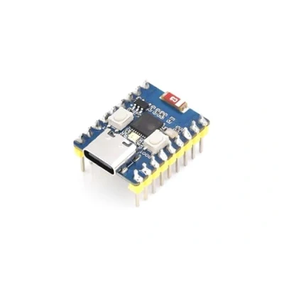 Afbeelding van ESP32 C3 Mini Development Board with Pre soldered Header Based On C3FN4 Single Core Processor,with 2.4GHz Wi Fi and Bluetooth 5 Support,160MHz Running Frequency, Support C/C++, MicroPython