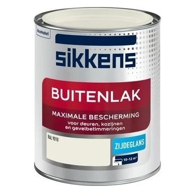 Afbeelding van Sikkens Buitenlak Zijdeglans 750 ml RAL 9010