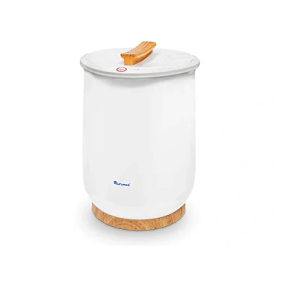 Afbeelding van QUIRUMED Handdoekwarmer voor SPA, schoonheidssalon, inhoud 20 liter, warm oppervlak, automatische uitschakeling, led display, wit