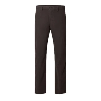 Afbeelding van Selected Homme SLH Structure DYED Chino, Heren, Maat: 34x32, Chocolate torte