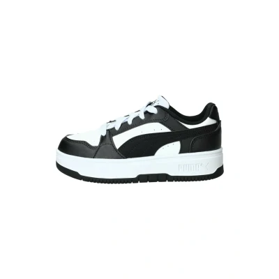 Afbeelding van Puma Rebound Femme JR Sneaker, wit Zwart, 6 UK, White UK
