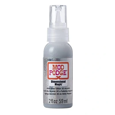 Afbeelding van Mod Podge Dimensional Magic Epoxy effect Zilver Glitter 59ml