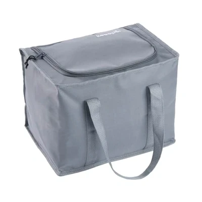 Afbeelding van keeeper johann Opvouwbare isolatietas, 20 l, mt. M, met handgrepen, geschikt voor klapbox, 4 uur koelend/verwarmend, grafiet