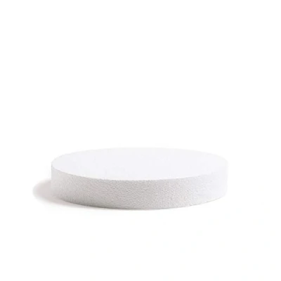 Afbeelding van DECORA 0173902 POLYSTYRENE SCHIJF Ø 40X5H CM, Polistirolo, Off Wit