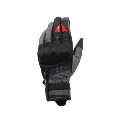 Afbeelding van Dainese Teyde Gore Tex waterdichte motorhandschoenen, zwart grijs, afmeting XS voor man
