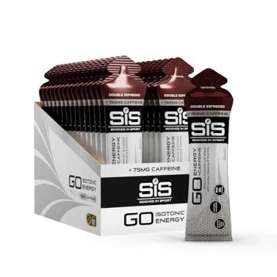 Afbeelding van SIS GO Energy + Caffeine Gels (30x60ml) Double Espresso