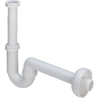Afbeelding van Solar buissifon met muurbuis 5/4x 32 mm kunststof model
