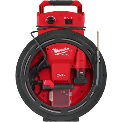 Afbeelding van MILWAUKEE M12 HSFSM 602 accu ontstopper 32 50mm in kartonnen doos (2x 6,0Ah + lader) 4933498378