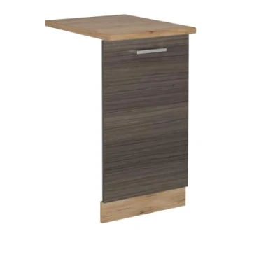 Afbeelding van Vicco R Line Vaatwasser deksel 45 cm , WB Eik Edel grijs