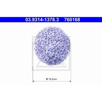 Afbeelding van Reinigingsschijf, reinigingsset wielnaaf ATE 03.9314 1378.3
