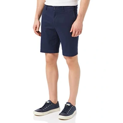 Afbeelding van Dockers Smart Supreme FLEX Modern Chino Short Shorts, Heren, Maat: 40, Navy blazer