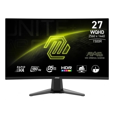Afbeelding van MSI MAG 27CQ6F computer monitor 68,6 cm (27 ) 2560 x 1440 Pixels Quad HD LCD Zwart