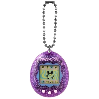 Afbeelding van Bandai Tamagotchi Original Color Collection Purple virtueel elektronisch dier interactief speelgoed in het Italiaans kleur paars voor kinderen vanaf 8 jaar 46011