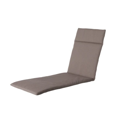 Afbeelding van Madison Ligbed kussen 60x190 cm Manchester taupe outdoor