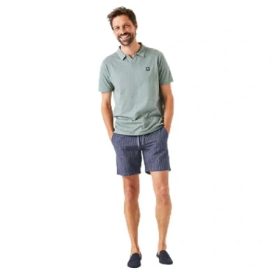 Afbeelding van GARCIA Short Gestreept Marine XXL