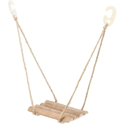 Afbeelding van Trixie Schommel Grenenhout Naturel 19,5X19,5X27 CM