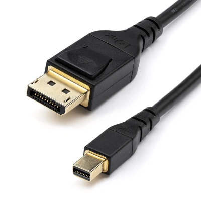 Afbeelding van StarTech.com DP14MDPMM2MB DisplayPort kabel 2 m Mini Zwart