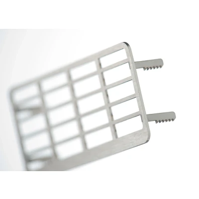 Afbeelding van Ubbink vloerventilatie voorzetrooster waalformaat rvs 50 x 105 mm