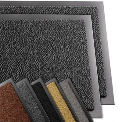 Afbeelding van vounot Deurmatten voor binnen en buiten, antislip, stofdicht, waterdicht, wasbaar, 2 stuks, 40 x 60 cm, antraciet