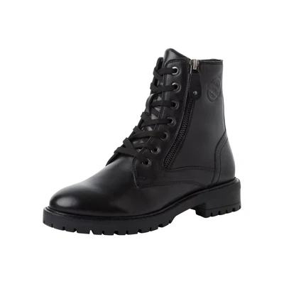 Afbeelding van s.Oliver Dames Lace Boot Flat 5 25219 41 Enkellaarsjes, zwart, 38 EU