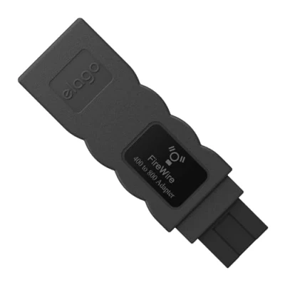 Afbeelding van elago EL FW adapter FBA Firewire 400 tot 800 Compatibel met Apple Macbook Pro, Mac Mini, Imac en alle andere computers