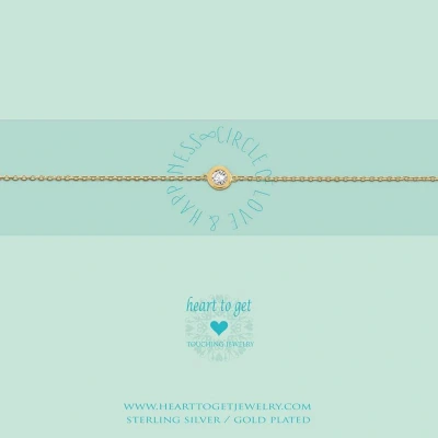 Afbeelding van Heart To Get B199CIZ14G Circle Of Love And Happiness Armband