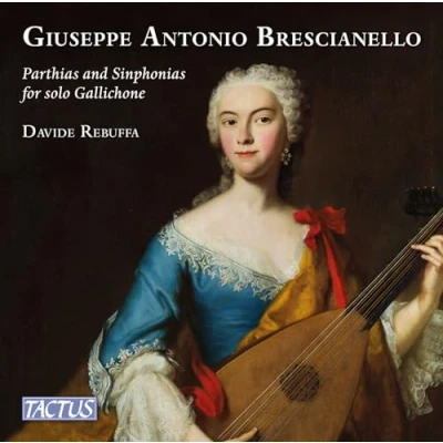 Afbeelding van Davide Rebuffa Partite E Sinfonie Per Gallichone Solo (Ca. 1740) (CD)