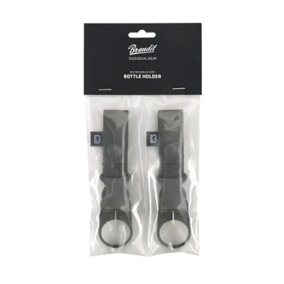 Afbeelding van Brandit Belt and Molle Loop Bottle Holder 2 Pack accessoire One size Olijfgroen