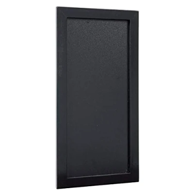 Afbeelding van Krijtbord Securit wand 20x40cm zwart hout