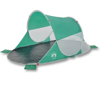 Afbeelding van vidaXL Strandtent 2 persoons pop up waterdicht zeegroen