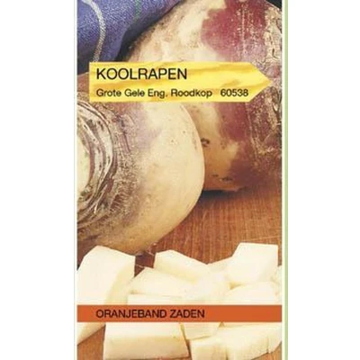 Afbeelding van Koolraap Grote Gele Engelse Roodkop