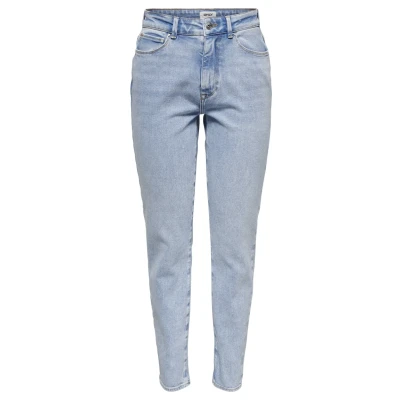 Afbeelding van ONLY Straight leg jeans, Dames, Maat: 25x30, Light blue denim