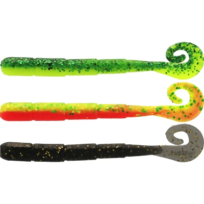 Afbeelding van Westin Ned worm Curltail Dark Water Mix (5cm)