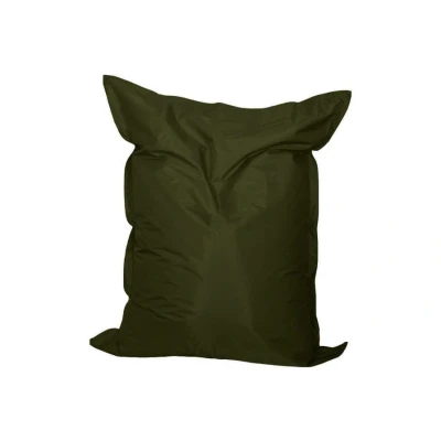 Afbeelding van Losse hoes voor Zitzak nylon leger groen 150x130x20 cm