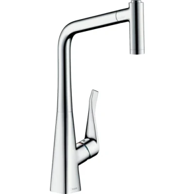 Afbeelding van Hansgrohe Metris Keukenkraan Met Uittrekbare Vuistdouche Chroom