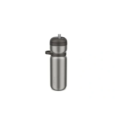 Afbeelding van Mepal Isoleerfles Twist Sport 600 ml en drink Lekdicht geÃ¯soleerd: 6u warm, 10u koud Vaatwasmachinebestendig Drinkflessen Graphite black