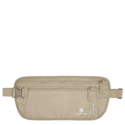 Afbeelding van Buideltas Eagle Creek RFID Blocker Money Belt DLX Khaki