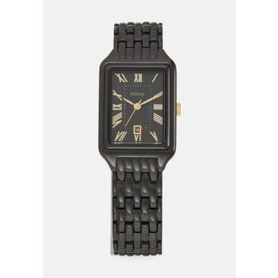 Afbeelding van Fossil Raquel Horloge, Dames, Maat: One Size, Black