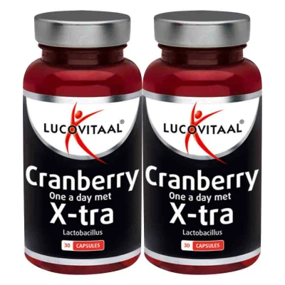 Afbeelding van 2x Lucovitaal Cranberry X tra 30 capsules